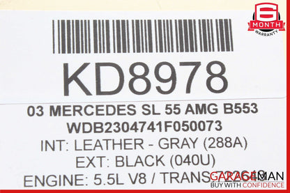 03-12 Mercedes R230 SL500 SL55 SL63 AMG Front Left Door Control Module Unit OEM
