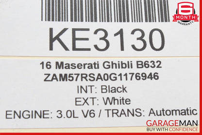 14-18 Maserati Ghibli Power Trunk Lid Deck Control Module 670033071 OEM