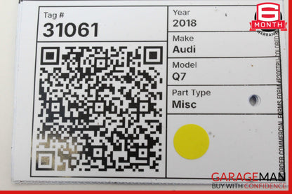 2017-2019 Audi Q7 SUV Front Center Console Storage Tray Box 4M1863273 Genuine