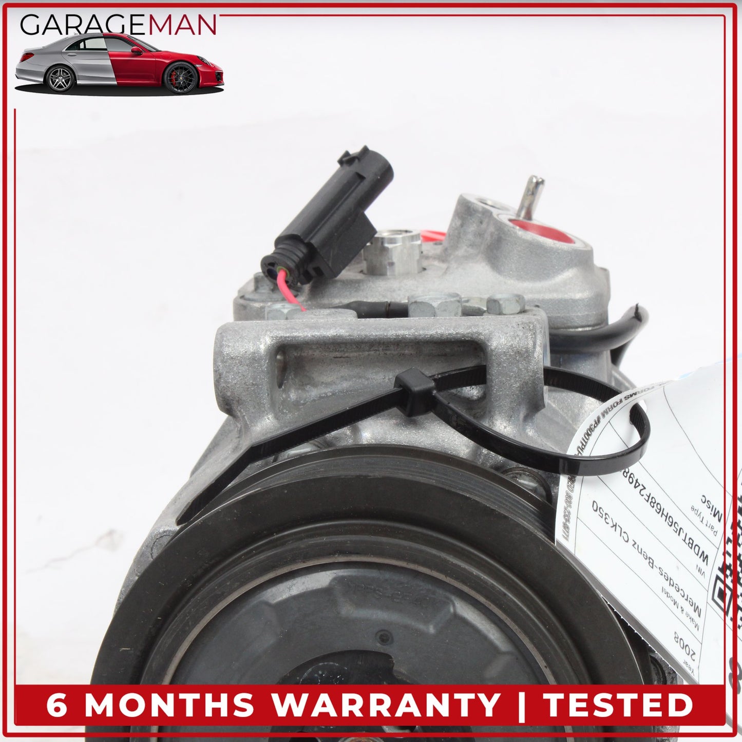 2006-2009 Mercedes W209 CLK350 AC A/C Air Conditioning Compressor 0012305611 OEM