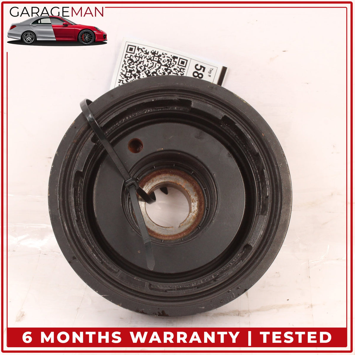 2005-2012 Mercedes W164 ML350 Engine Crankshaft Pulley Vibration Damper OEM
