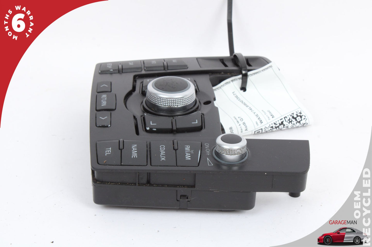 2007-2009 Audi Q7 Center Console Audio Radio Navigation MMI Switch Knob OEM