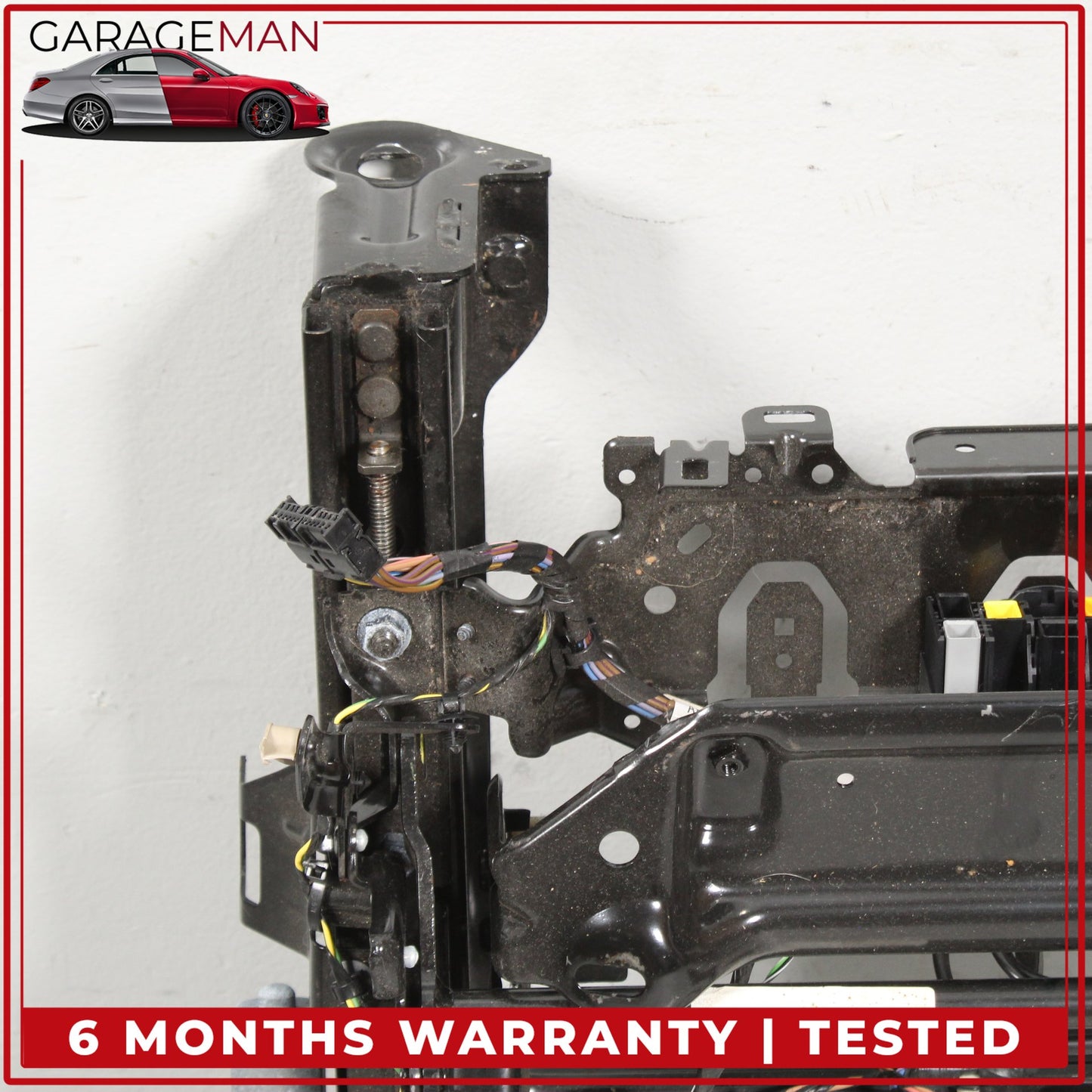 2011-2016 Land Rover LR4 L319 Front Left Seat Track Rail Frame w/ Motors OEM