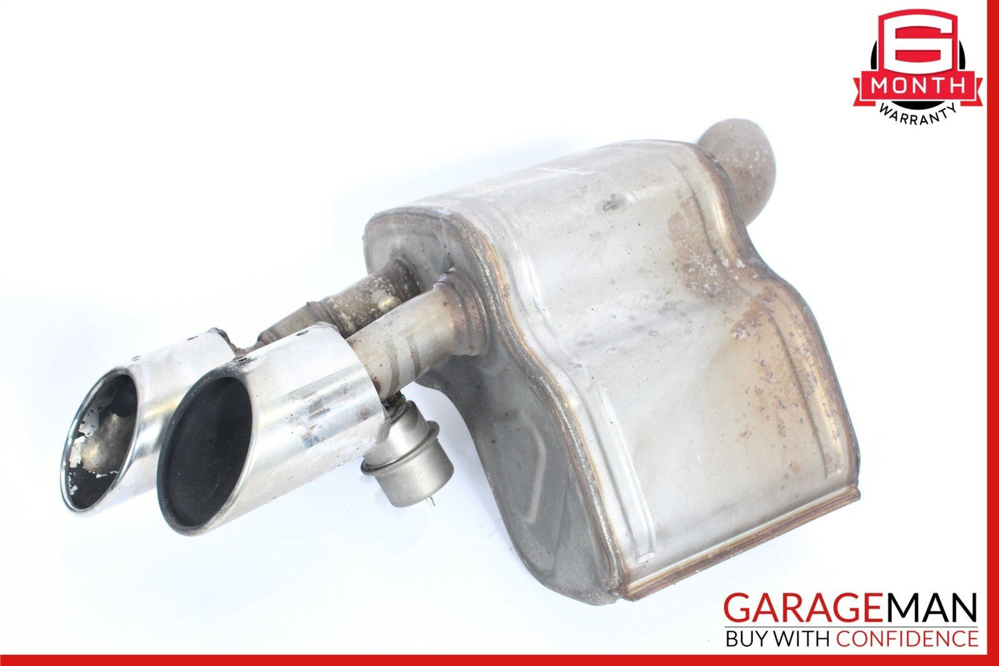 14-17 Maserati Ghibli Rear Left & Right Side Exhaust Muffler Tip Pipe Set of 2