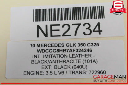 08-16 Mercedes X204 GLK350 Rear Left Side Door Window Regulator Motor OEM