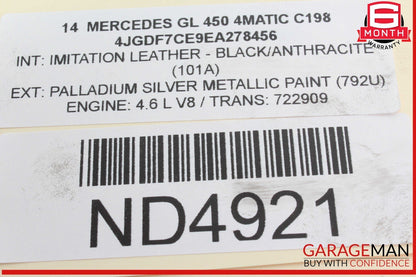 12-18 Mercedes X166 GL450 4MATIC Front Right/Left Engine Timing Chain Plate