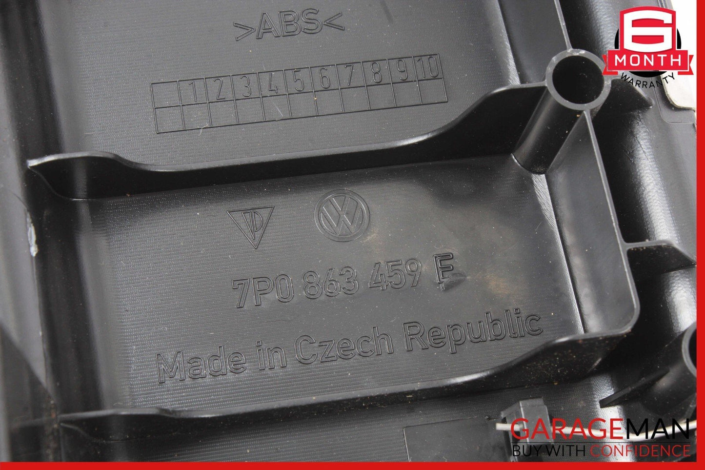 11-18 Porsche Cayenne 958 Hybrid S Trunk Lid Lock Latch Trim Cover OEM
