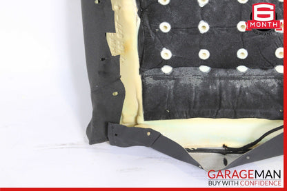 08-14 BMW X6 E71 Front Right Passenger Side Top Upper Seat Cushion Black OEM