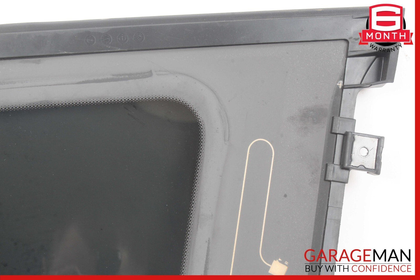 13-19 Mercedes X166 GL450 GLS550 Rear Left Side Quarter Window Glass Trim Assy