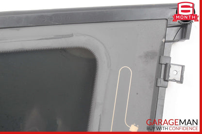 13-19 Mercedes X166 GL450 GLS550 Rear Left Side Quarter Window Glass Trim Assy