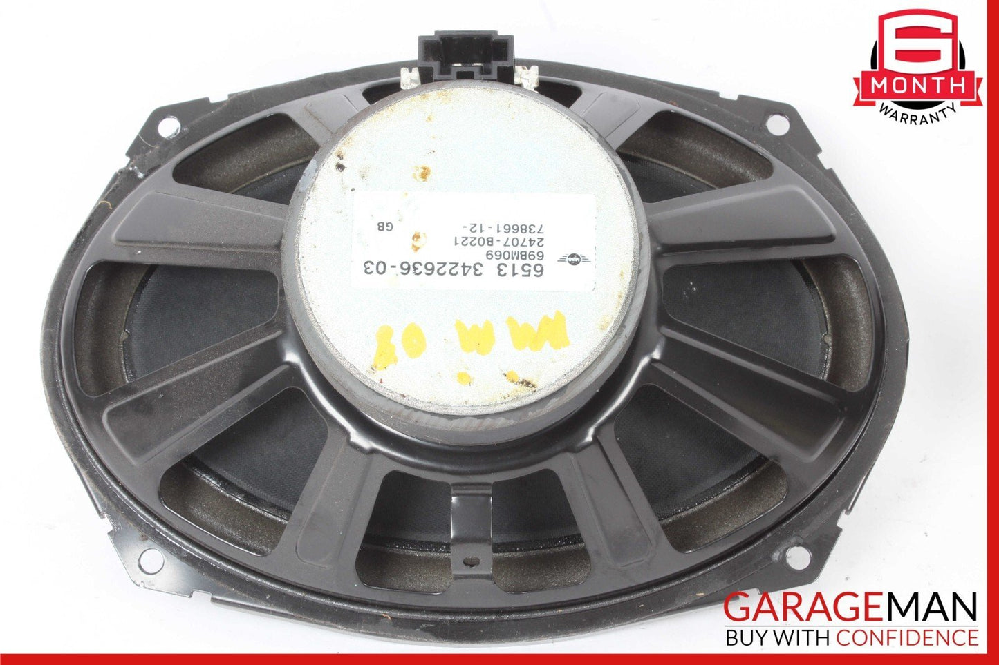 07-13 Mini Cooper Rear Left And Rear Right HIFI Speakers Set Of 2 OEM 3422636
