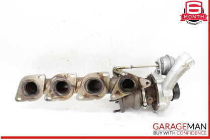 11-16 Mercedes X166 GL450 Left Turbocharger Turbo Charger Manifold OEM