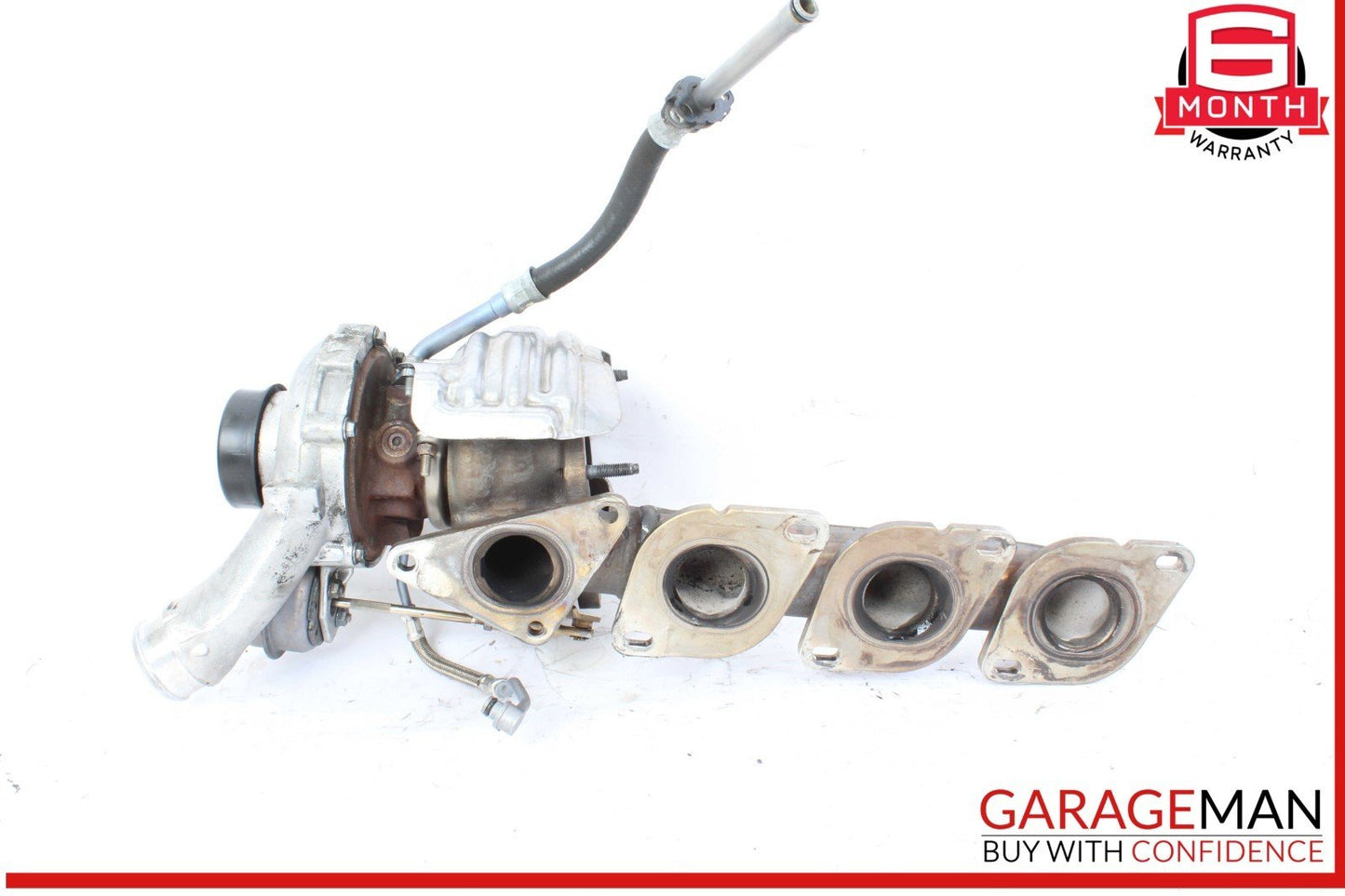 11-16 Mercedes X166 GL550 GL450 Left Turbocharger Turbo Charger Manifold OEM