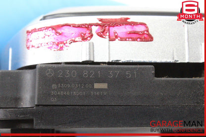 03-06 Mercedes R230 SL500 Convertible Top Roof ABC Mirror Control Switch OEM