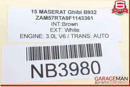 14-21 Maserati Ghibli M157 Front Right Wheel Spindle Knuckle Hub Bearing AWD OEM