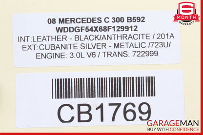 06-12 Mercedes W204 C300 C350 Engine Motor Crankshaft Crank Shaft Pulley OEM