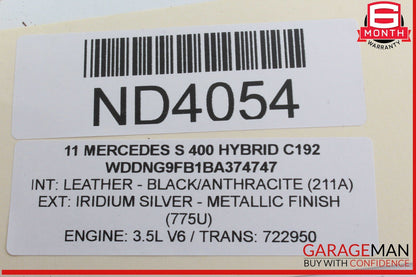 10-13 Mercedes W221 S550 Front Left Side Daytime Running Light Lamp Fog Lamp OEM