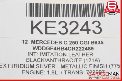 08-14 Mercedes W204 C250 C350 Rear Right Side Door Lock Latch Actuator OEM