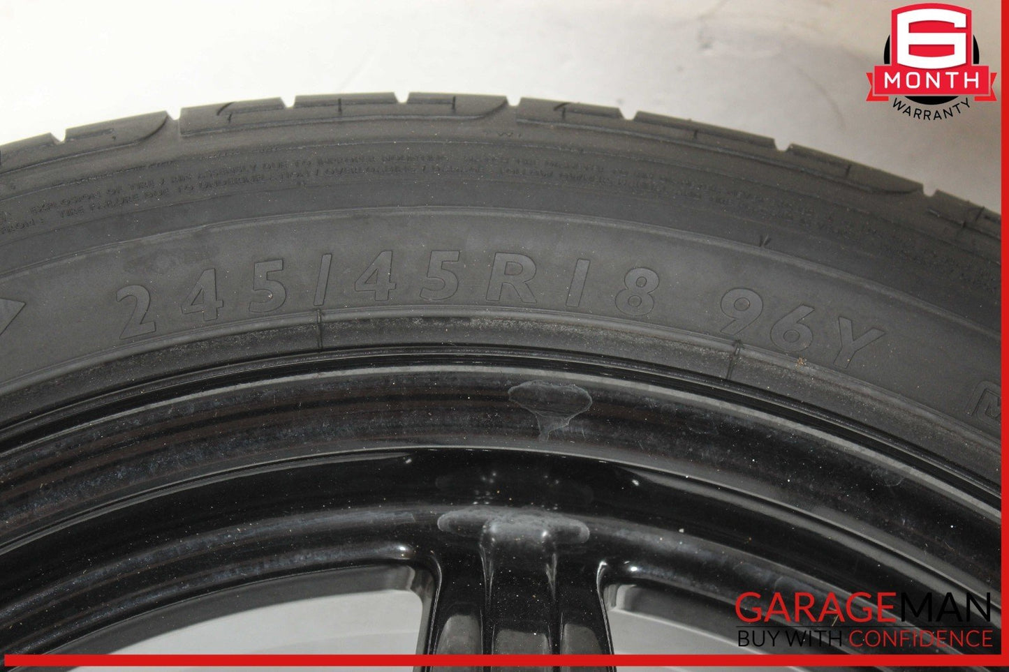 00-06 Mercedes W220 S600 S55 CL65 AMG Emergency Spare Wheel Tire Rim 8Jx18H2 OEM