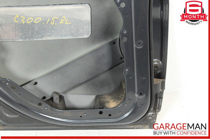 15-21 Mercedes W205 C300 Sedan Rear Left Driver Side Door Shell OEM