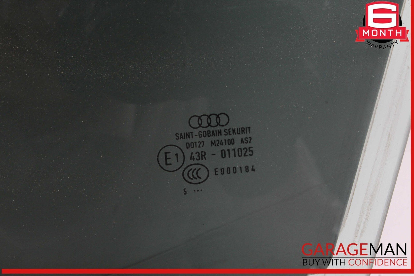 17-24 Audi A4 Front Left Driver Side Door Window Glass 8W0845201 OEM