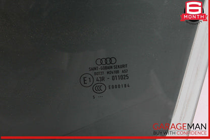 17-24 Audi A4 Front Left Driver Side Door Window Glass 8W0845201 OEM