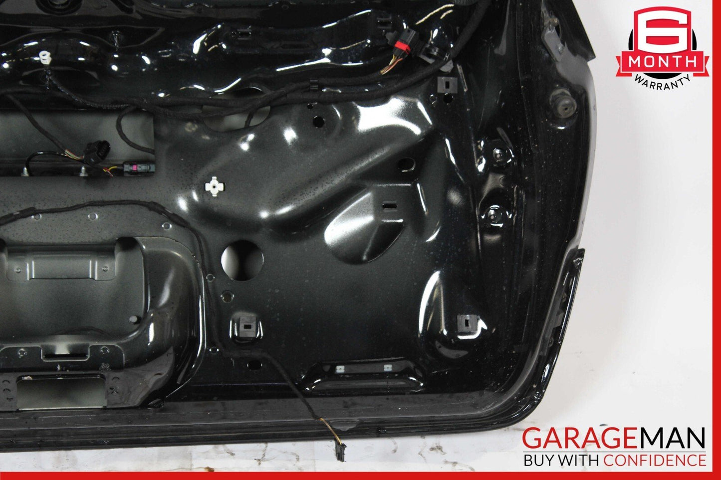 11-14 Porsche Cayenne 958 Trunk Lid Liftgate Tailgate Hatch Shell Black OEM