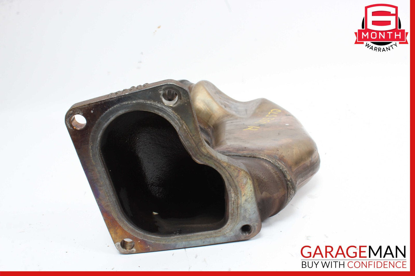 12-18 Mercedes W218 CLS550 4.6L Left Exhaust Pipe Adapter 2781400908 OEM