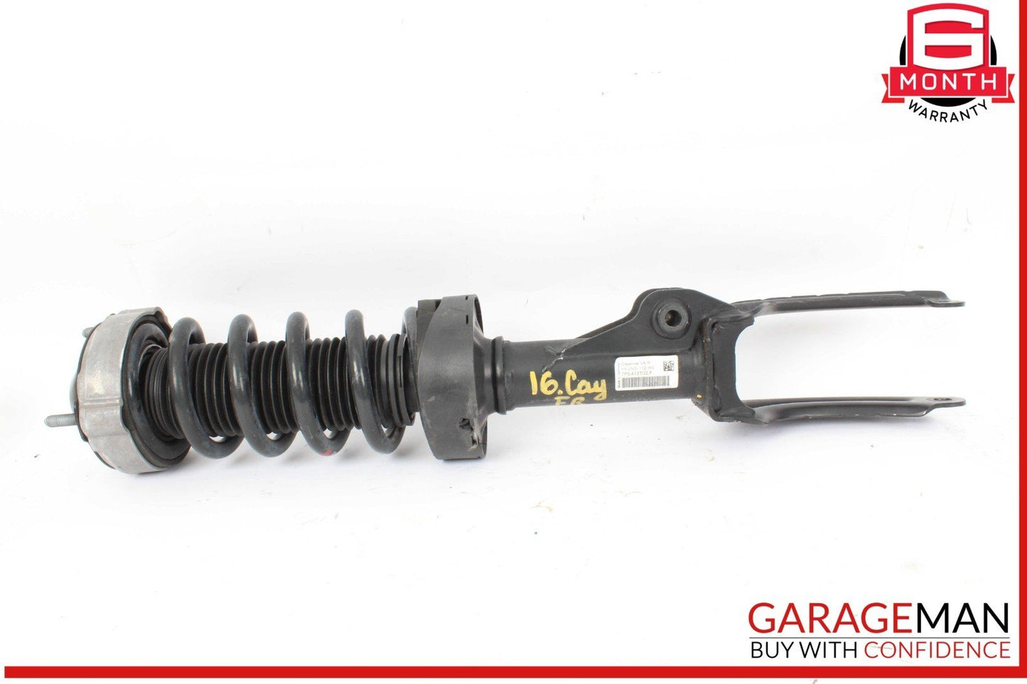 11-18 Porsche Cayenne 958 Front Right and Left Side Shock Strut Absorber Set OEM