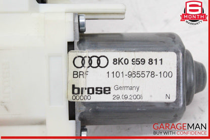 09-17 Audi A4 Rear Left Window Regulator Motor 8K0959811 Genuine