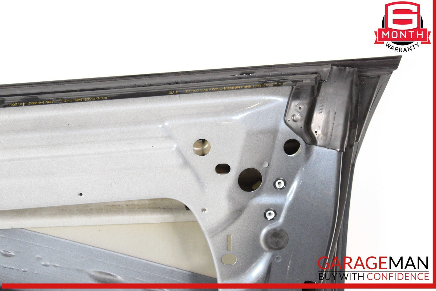 17-23 Tesla Model 3 Front Right Passenger Side Door Shell Panel OEM