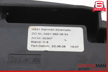 07-13 Mercedes W221 S550 S63 Center Console Dashboard CD Player Cover Anthracite