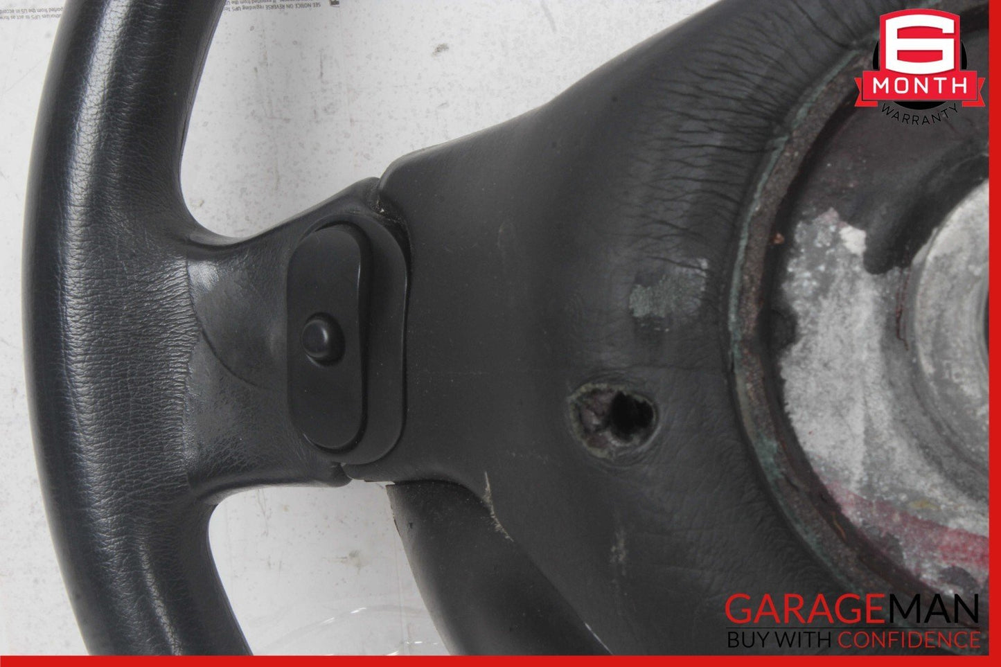 03-08 Maserati Quattroporte M139 Steering Wheel Black OEM