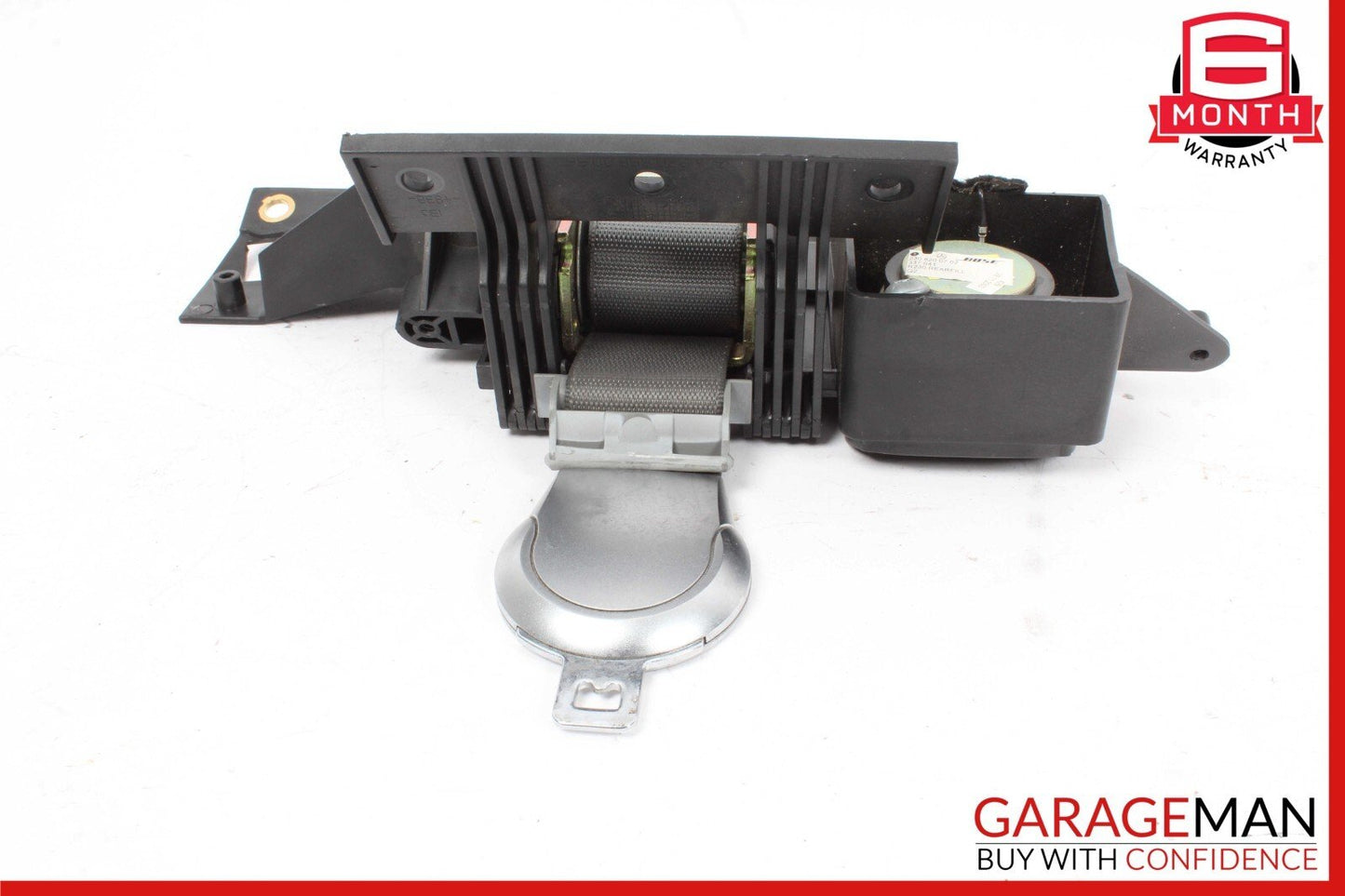 03-08 Mercedes R230 SL500 Rear Right Seat Belt Retractor Luggage w/ Speaker OEM