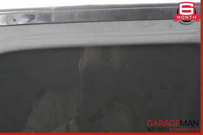 13-19 Mercedes X166 GL450 GLS550 Rear Left Side Quarter Window Glass Trim Assy