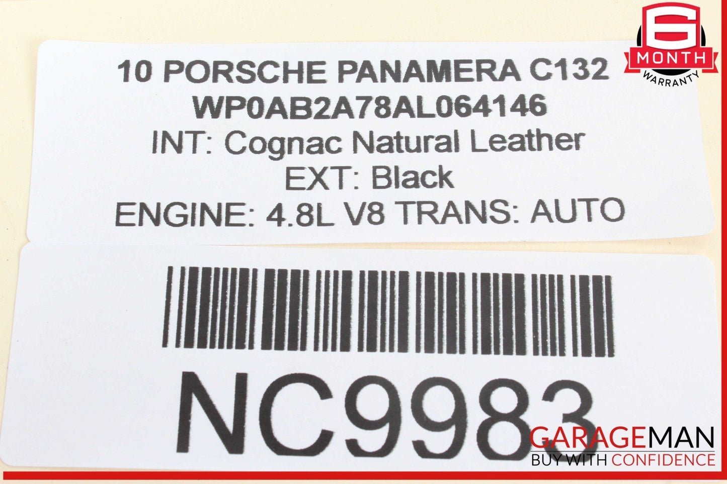 10-16 Porsche Panamera 970 Front Left Side Spindle Knuckle w/ Rotor Disc OEM