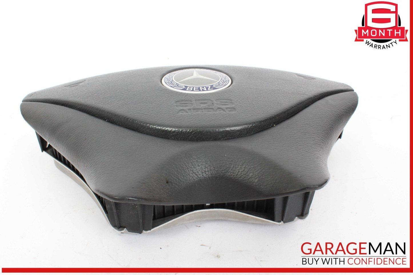01-04 Mercedes R170 SLK320 SL500 Driver Steering Wheel Air Bag Airbag Black OEM