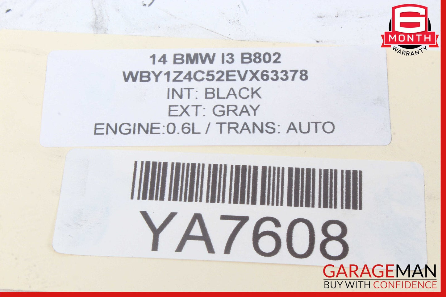14-21 BMW i3 I01 Hybrid Fuel Gas Tank Reservoir Assembly OEM