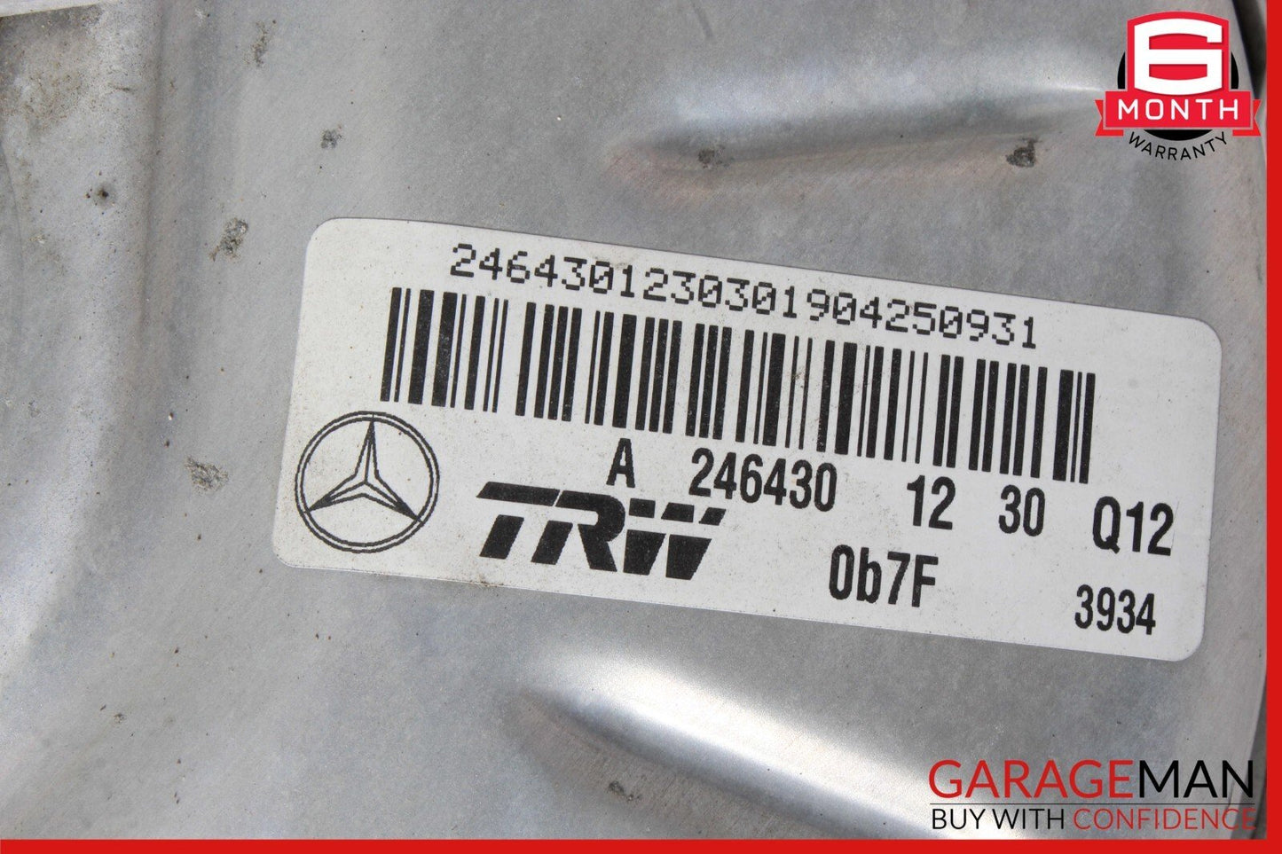 14-19 Mercedes W117 CLA45 AMG GLA250 Power Brake Booster Master Cylinder Assy