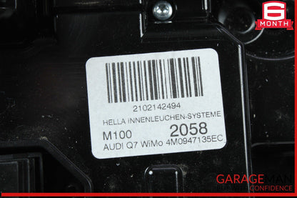 17-24 Audi Q7 Front Center Upper Overhead Interior Dome Light Lamp OEM