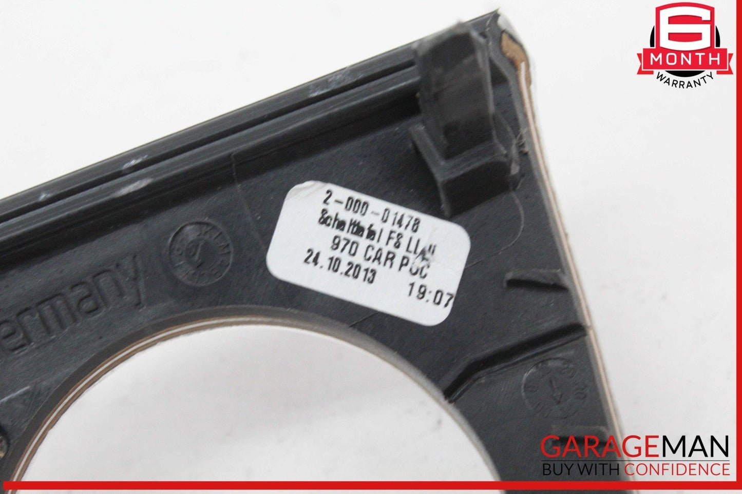 10-16 Porsche Panamera 970 E-Hybrid Dash Ignition Bezel Cover Trim Carbon Fiber