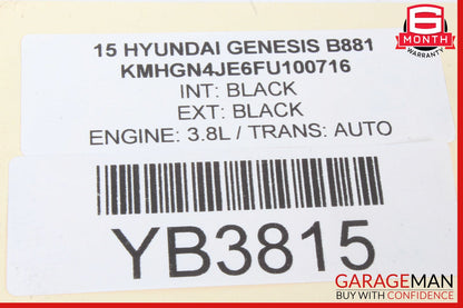 15-16 Hyundai Genesis Fuse Box Relay Module OEM