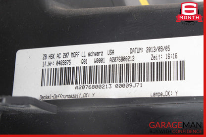 14-17 Mercedes W207 E350 E400 E550 Dashboard Glove Box Compartment Black OEM