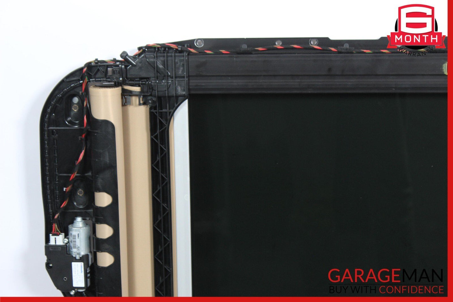 11-18 Porsche Cayenne 958 Panoramic Roof Glass Frame Black OEM