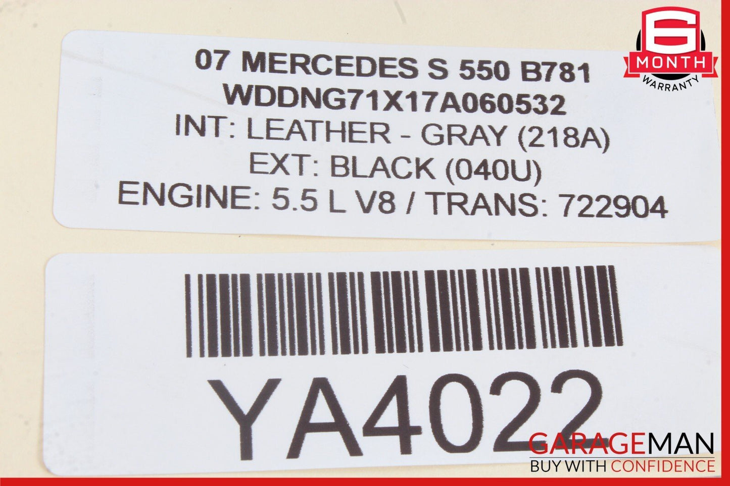 07-13 Mercedes W221 S550 S450 Center Dash A/C Air Vent Trim Clock Assembly OEM
