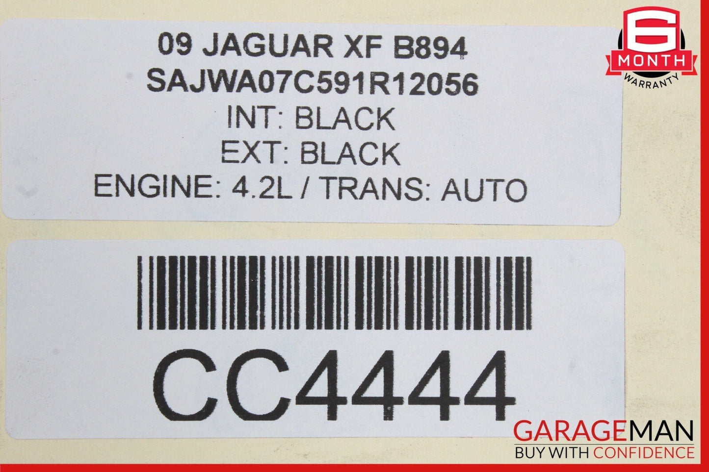 09-15 Jaguar XF Front Bumper Reinforcement Impact Bar Rebar OEM
