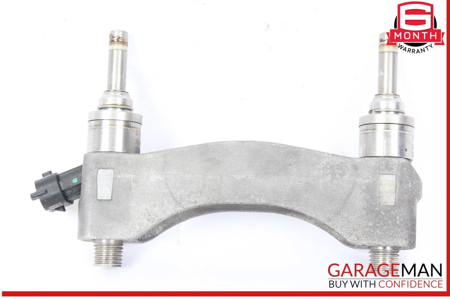 10-16 Porsche Panamera 970 Fuel Injector Rail Support Bracket Set w/ Injectors