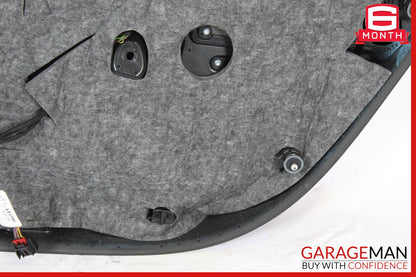 11-17 Audi A8 Interior Door Panel Rear Left Driver Side Black OEM