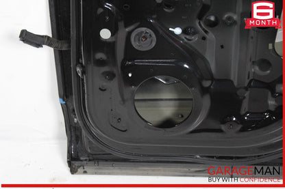 17-19 Audi Q7 Rear Right Passenger Side Door Shell Black OEM