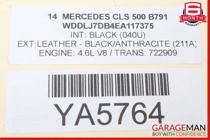 10-14 Mercedes W218 CLS500 Front Left Side Seatbelt Seat Belt Retractor OEM